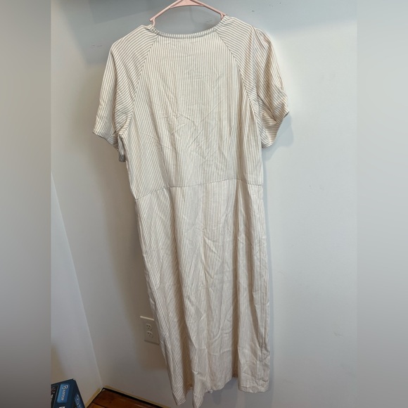 Ann Taylor Button Down Midi Dress - Picture 6 of 9